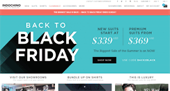 Desktop Screenshot of indochino.com