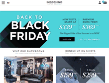 Tablet Screenshot of indochino.com